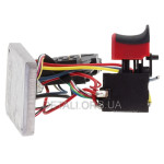 Кнопка с платой управления гайковерта Metabo SSD 18 Lt 200 Bl оригинал 343089690