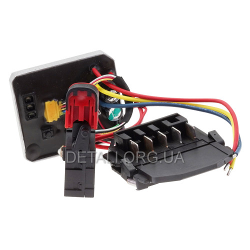 Кнопка з платою керування гайковерта Metabo SSD 18 Lt 200 Bl оригінал 343089690
