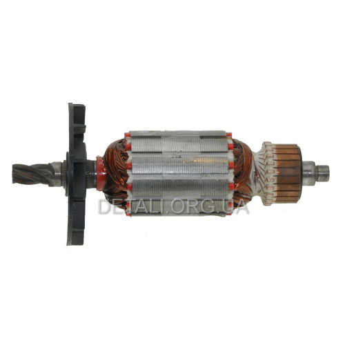 Якорь перфоратора Powertec РТ-1351 (150*41 5-з право)
