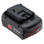 Акумулятор шуруповерта Bosch Li-Ion 18V 6.0 Ah аналог 1600A004ZN