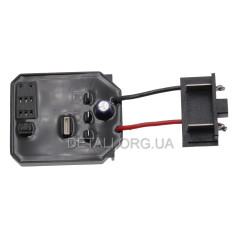 Плата керування двигуна на акумуляторний гайковерт 18V/21V 52*63 з контактною колодкою. 2