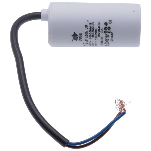 Конденсатор JYUL CBB-60 12мкф 450 кабель VAC 35х70мм