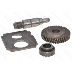 Комплект для дрели Bosch 13 RE (Lвала65мм, dвала8*12*15/ dшестерни12*46 42-з право)