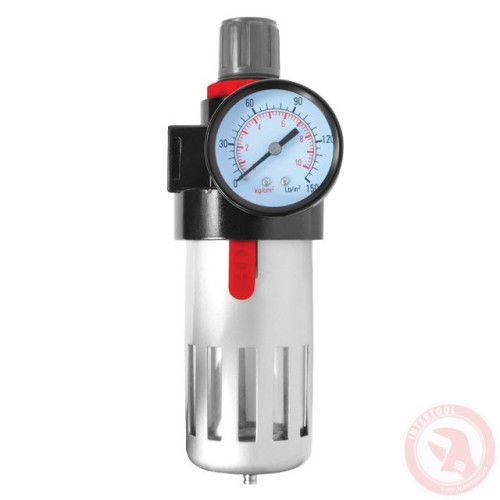Фильтр очистки воздуха + редуктор в металле 1/2 INTERTOOL PT-1410