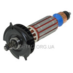 Якір болгарки УШМ DeWalt D28065 оригінал N398001 (198,5*35 мм)