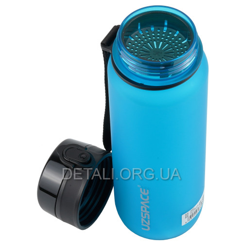 Спортивна пляшка UZSPACE для води 800мл Aurora Blue