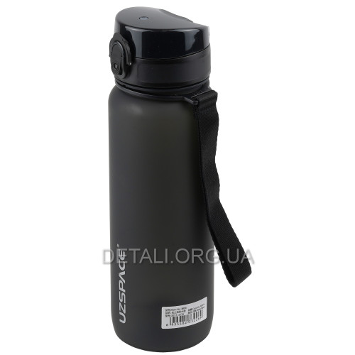 Спортивная бутылка UZSPACE для воды 800мл Classic Black