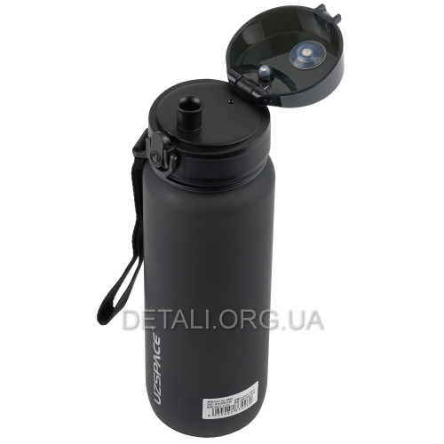 Спортивная бутылка UZSPACE для воды 800мл Classic Black