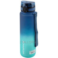 Спортивна пляшка UZSPACE для води 1000мол Blue and Green