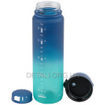 Спортивна пляшка UZSPACE для води 1000мол Blue and Green