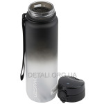 Спортивная бутылка UZSPACE для воды 1000мл Black and White
