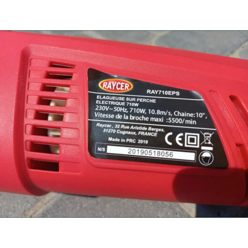 Електричний секатор для стовпів RAYCER 710 Вт 24 см RAY710EPS