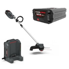 Безщітковий тример акумуляторний PowerWorks 60V (GreenWorks 60 V ) з АКБ 2.5 Ah і ЗП PD60LTK25