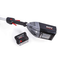 Бесщеточный триммер аккумуляторный PowerWorks 60V (GreenWorks 60 V) с АКБ 2.5 Ah и ЗП PD60LTK25 2