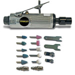 Пневмо дримель Stanley 160153XSTN Die Grinder Kit