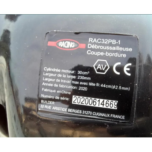 Бензотрімер Racing rac32pb-1