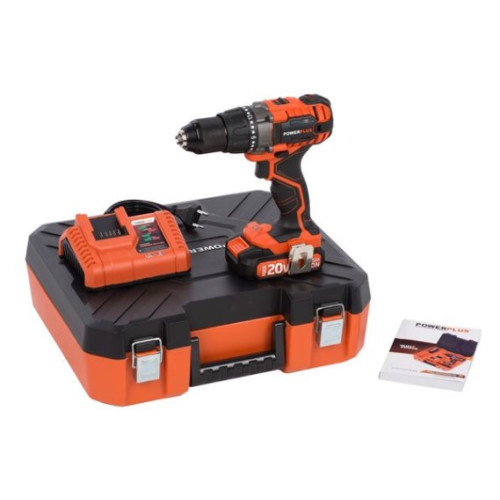 Дриль - шуруповерт 
Powerplus POWDP1515 20V 1.5Ah