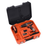Ударная дрель - шуруповерт powerplus POWDP15210 20В 2.0Ач.