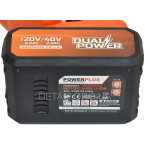 Акумуляторна ланцюгова пилка ручна PowerPlus 20V POWDPG7572.