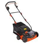 Бесщеточный аккумуляторный аэратор/ скарификатор powerplus powdpg 8020