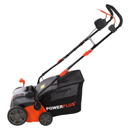 Безщітковий акумуляторний аератор/ скарифікатор powerplus powdpg 8020