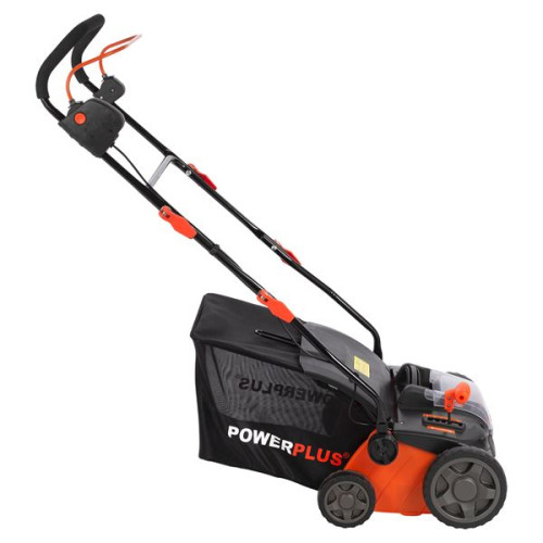Бесщеточный аккумуляторный аэратор/ скарификатор powerplus powdpg 8020