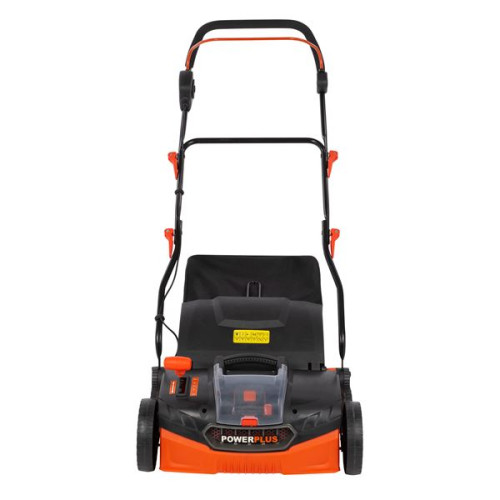 Бесщеточный аккумуляторный аэратор/ скарификатор powerplus powdpg 8020