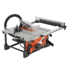 Мощная аккумуляторная циркулярная пила 40в powerplus powdp2580