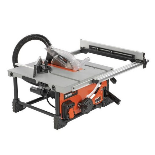 Мощная аккумуляторная циркулярная пила 40в powerplus powdp2580