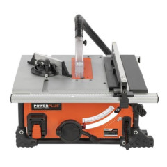 Мощная аккумуляторная циркулярная пила 40в powerplus powdp2580 2