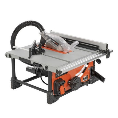Мощная аккумуляторная циркулярная пила 40в powerplus powdp2580