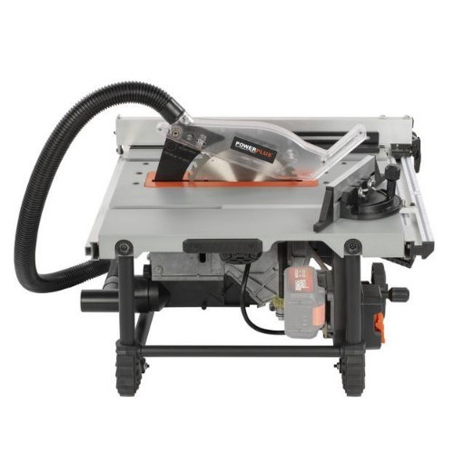 Мощная аккумуляторная циркулярная пила 40в powerplus powdp2580