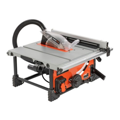 Потужна акумуляторна циркулярна пилка 40в powerplus powdp2580