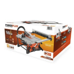 Потужна акумуляторна циркулярна пилка 40в powerplus powdp2580