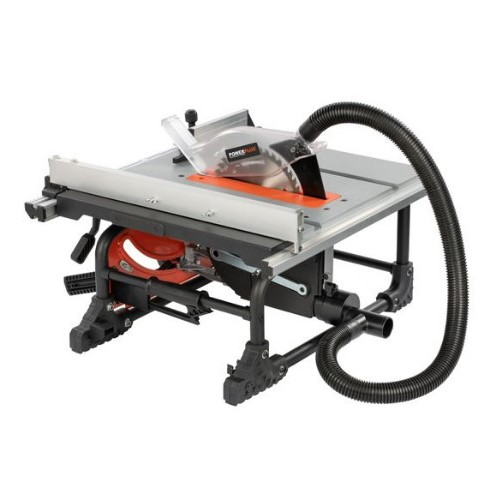 Мощная аккумуляторная циркулярная пила 40в powerplus powdp2580