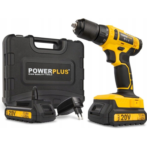 Дрель-шуруповерт PowerPlus 2x20В POWX00435 (11817025288)