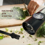 Электромельница-гриндер (набор 2шт.+докстанция) KLT для специй, соли и перца KYMQ-17C USB Type-C