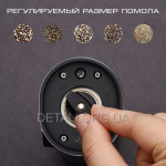 Электромельница-гриндер (набор 2шт.+докстанция) KLT для специй, соли и перца KYMQ-15C USB Type-C