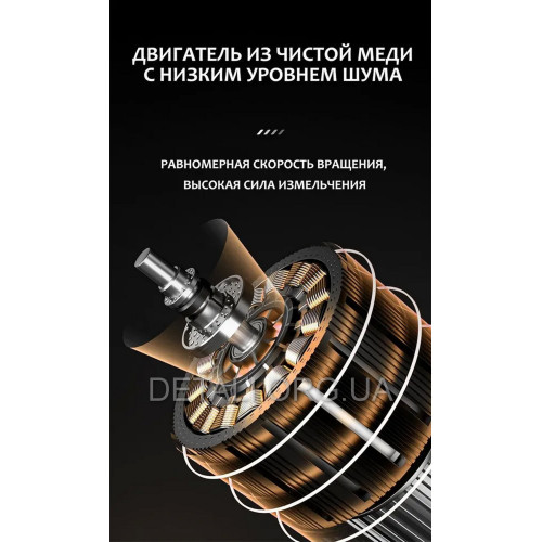 Аккумуляторная кофемолка KLT (KMDJ-4A Type-C 25Вт)