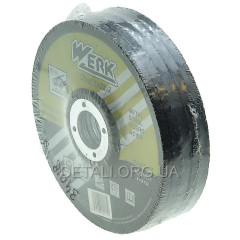 Круг зачісний по металу Werk 125х6, 3х22 - 5 шт 2