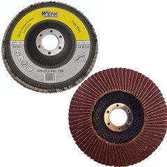 Круг пелюстковий Werk 125MM*22,2, A36, конічний Т29 - 10 шт
