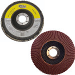 Круг лепестковый Werk 125MM*22,2, A36, конический Т29 - 10 шт