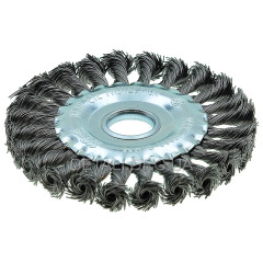 Щітка дискова 125MMx22.2MM плетений дріт Werk - 1 шт