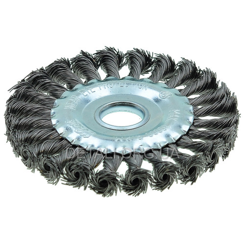 Щітка дискова 125MMx22.2MM плетений дріт Werk - 1 шт