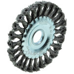 Щітка дискова 125MMx22.2MM плетений дріт Werk - 1 шт