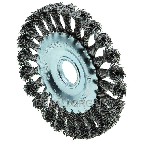 Щітка дискова 125MMx22.2MM плетений дріт Werk - 1 шт