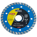 Диск алмазный Werk 115x7x2.4x22.23мм TURBO - 1 шт