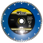 Диск алмазний Werk 125x7x2.4x22.23мм TURBO - 1 шт