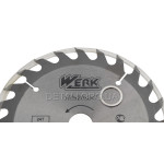 Пильный диск по дереву Werk 150X20, 24 зуб
