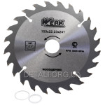Пильний диск по дереву Werk 150X22.23, 24 зуб